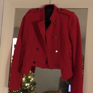 BCBG Red Jacket